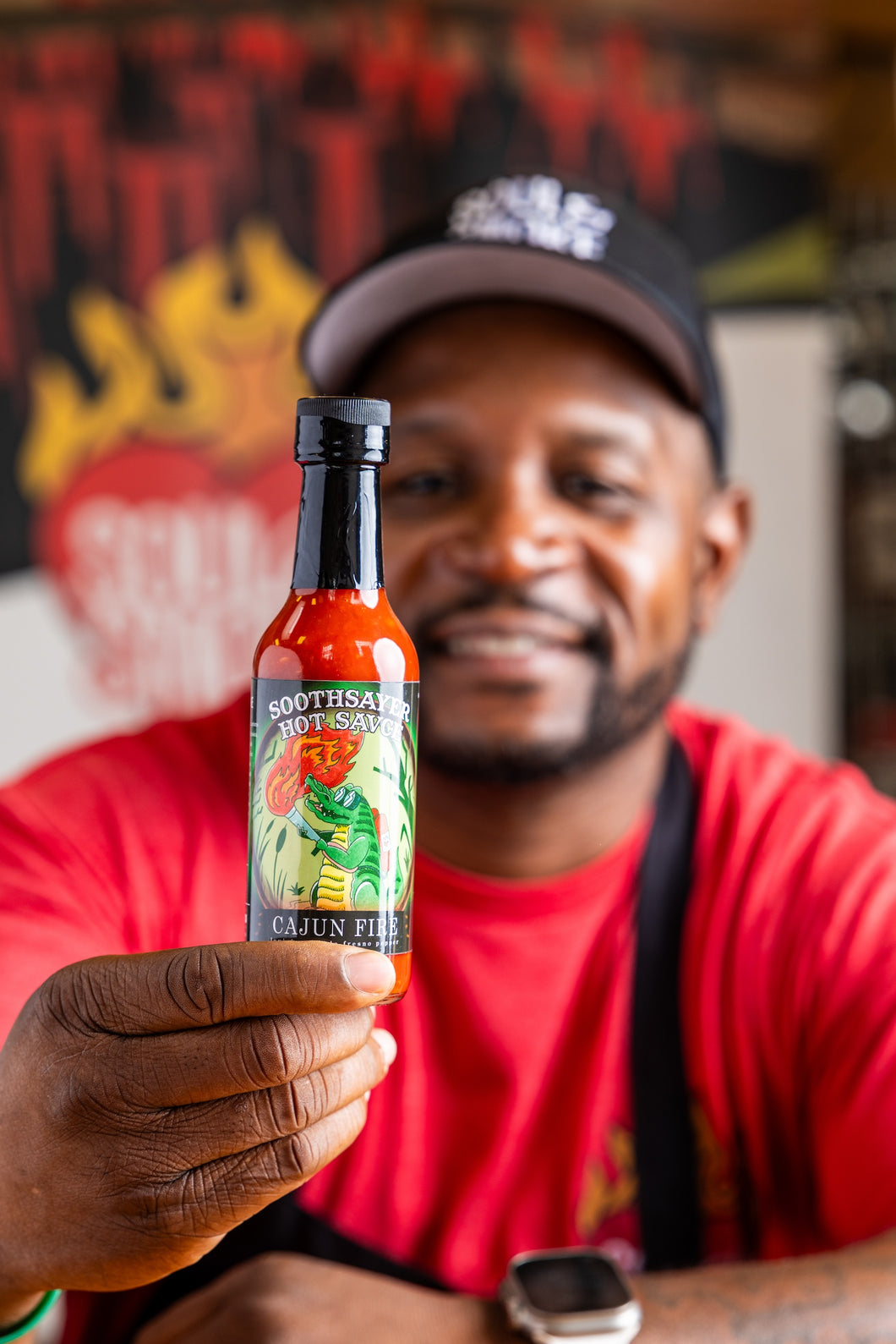 CAJUN FIRE- HOT SAUCE